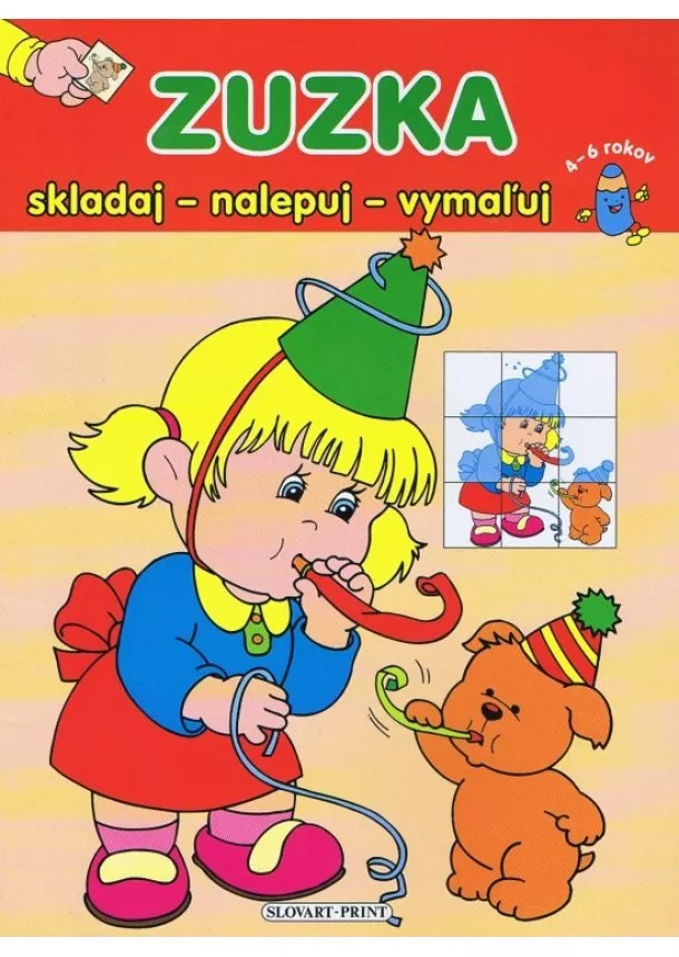 autor neuvedený - Zuzka - skladuj - nalepuj - vymaľuj