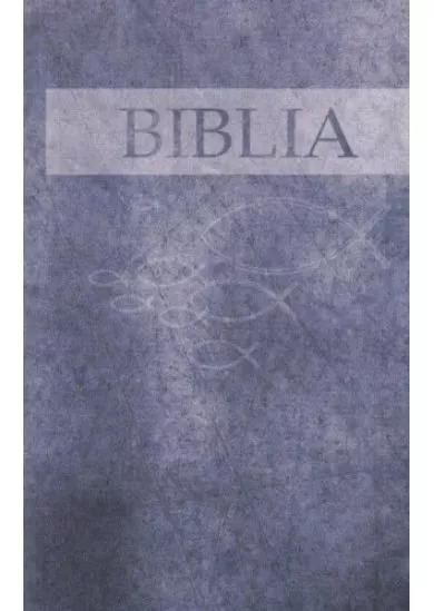 Biblia ECAV m.v. - veľká - Modrá / Hnedá