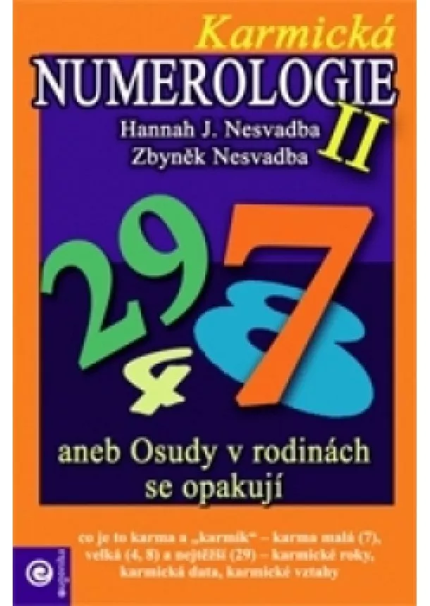 Hannah J. Nesvadba, Zbyněk Nesvadba - Karmická numerologie 2.