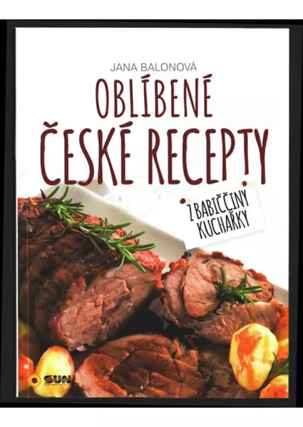 Jana Balonová - Oblíbené české recepty