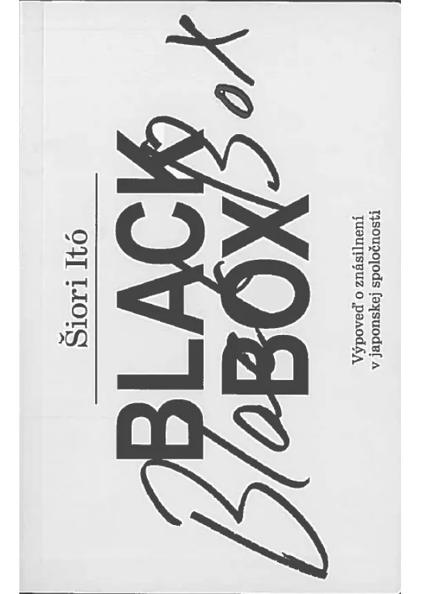 Šiori Itó - Black Box