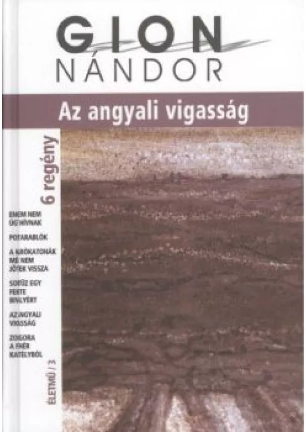 GION NÁNDOR - AZ ANGYALI VIGASSÁG