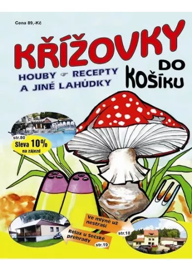 Křížovky do košíku - Houby, recepty a jiné lahůdky