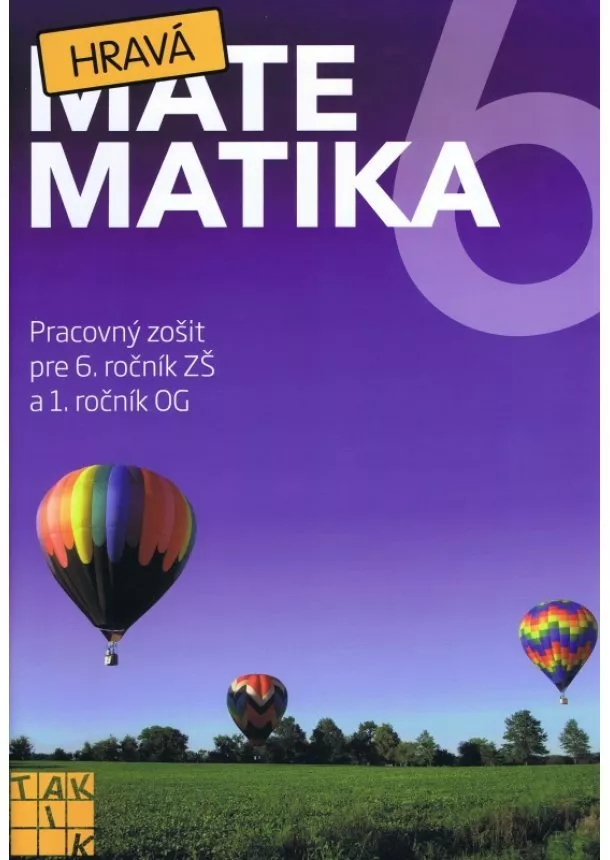 Kolektív - Hravá matematika 6 PZ