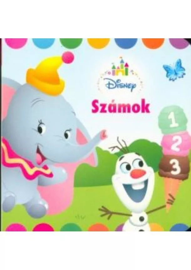 Lapozó - Számok - Disney lapozó