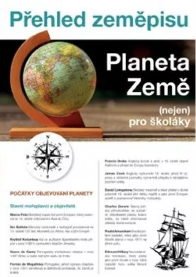 Přehled zeměpisu - Planeta Země (nejen) pro školáky