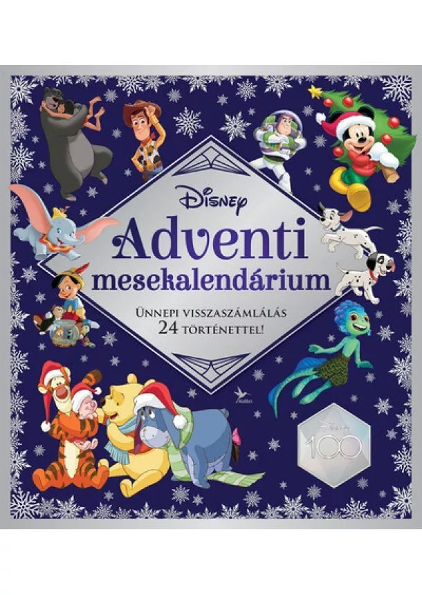 Mesekönyv - Disney: Adventi mesekalendárium 2023 (extra nagy méret) §K