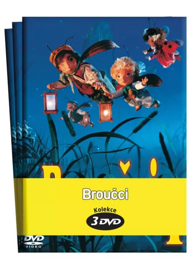 Jan Karafiát - Broučci - kolekce 3 DVD