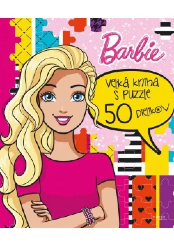 nemá autora - Barbie Veľká kniha s puzzle