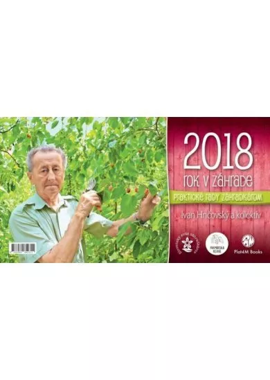 Kalendár 2018  - Rok v záhrade - stolový kalendár