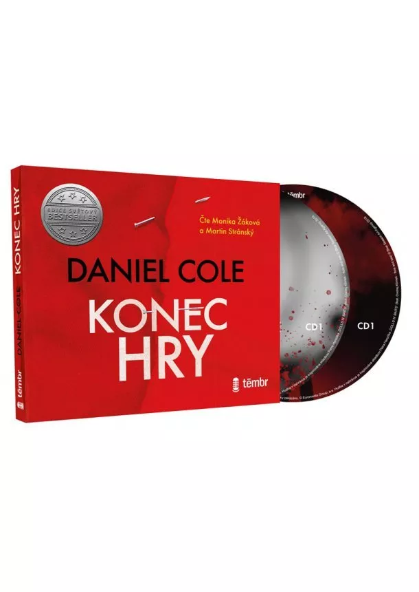 Cole Daniel, EUROMEDIA GROUP - Cole Daniel:  Hadrový Panák 3: Konec Hry / Audiokniha / Mp3-Cd