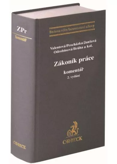 Zákoník práce. Komentář (2. vydání)