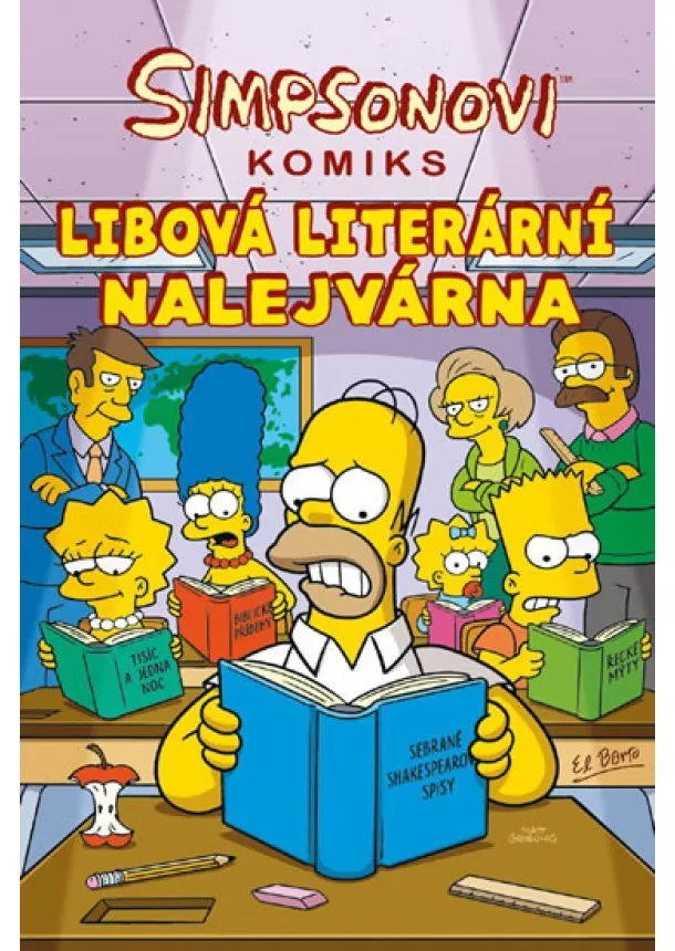 Matt Groening, kolektiv - Simpsonovi Libová literární nalejvárna