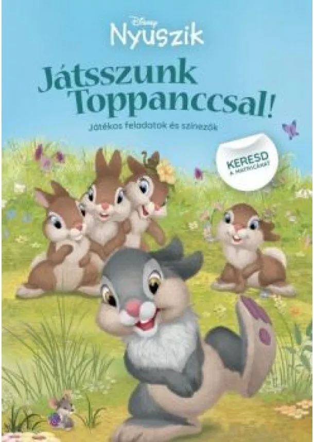 Disney - Disney Nyuszik - Játsszunk Toppanccsal!