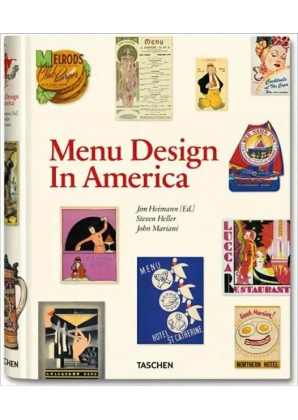 Steven Heller, John Mariani - Menu Design in America