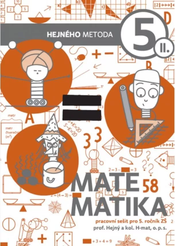 Hejný, kolektiv - Matematika 5. ročník - pracovný zošit 2. diel (tehlová)