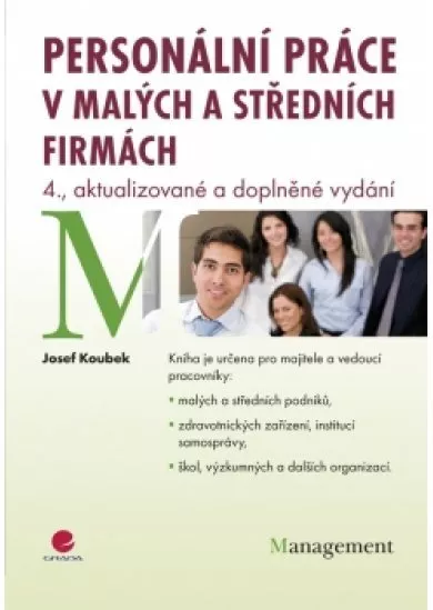 Personální práce v malých a středních firmách - 4. vydání