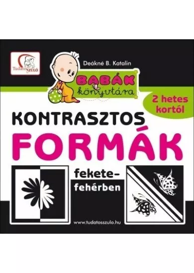 Kontrasztos formák fekete-fehérben - Babák könyvtára (új kiadás)