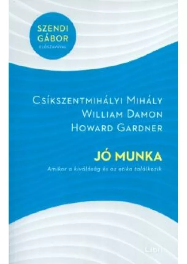 Csíkszentmihályi Mihály - Jó munka /Amikor a kiválóság és az etika találkozik