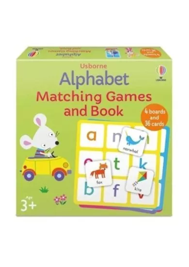 Alphabet Matching Games and Book