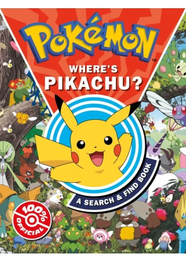  Pokemon - Pokemon Where's Pikachu? A search & find book