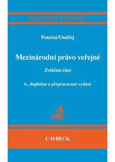 Mezinárodní právo veřejné - Zvláštní část, 6. vydání