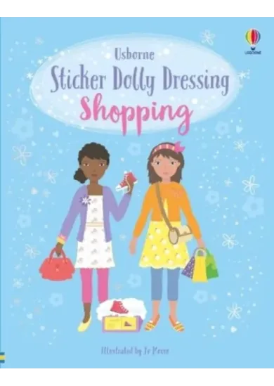 Sticker Dolly Dressing Shopping