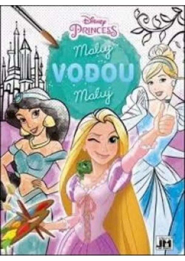 Vodová omalovávanka Disney Princess