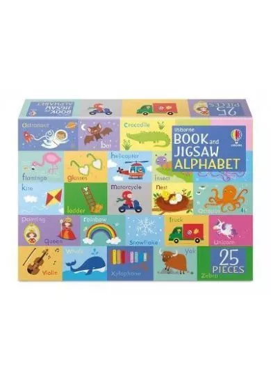 Book and Jigsaw Alphabet