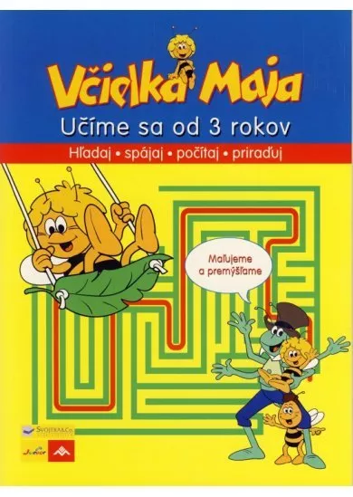 Včielka Maja - Učíme sa od 3 rokov