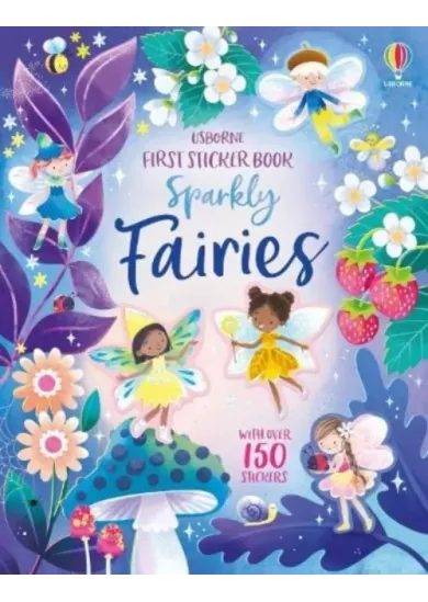 First Sticker Book Sparkly Fairies