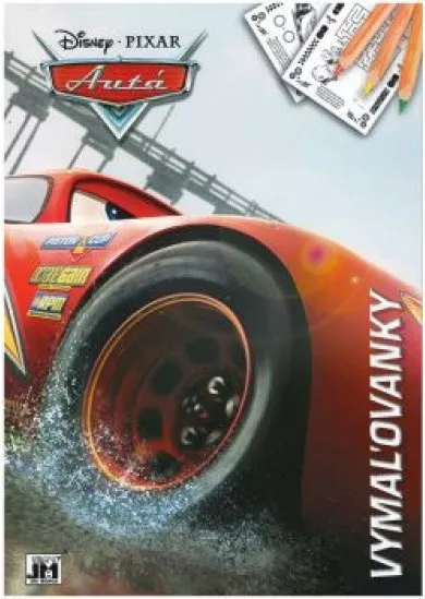 Omaľovánka JM A4 Cars3