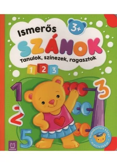 Ismerős számok - Tanulok, színezek, ragasztok