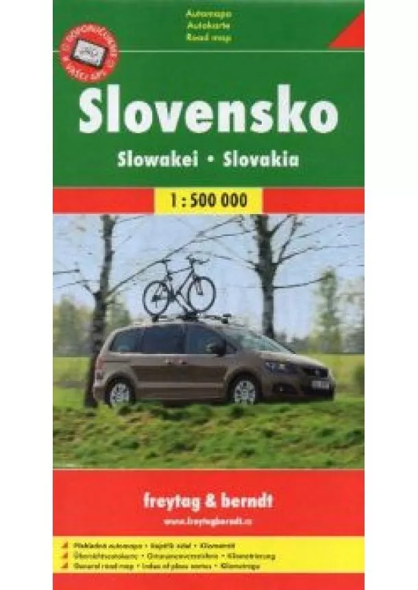 Kolektív - Slovensko automapa mäkká  1:500 000