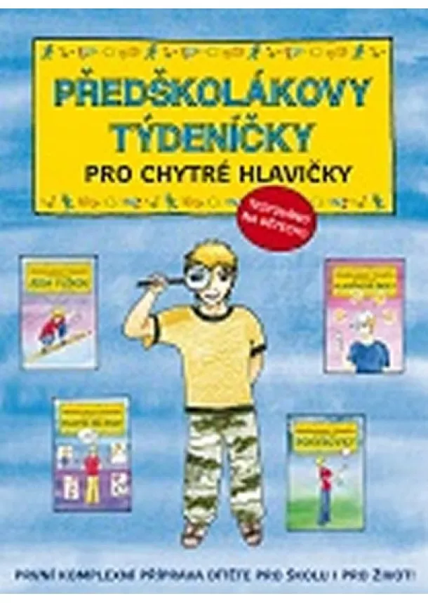 Věra, Jana Martincová, Tautová - Předškolákovy týdeníčky pro chytré hlavičky - 2.vydání