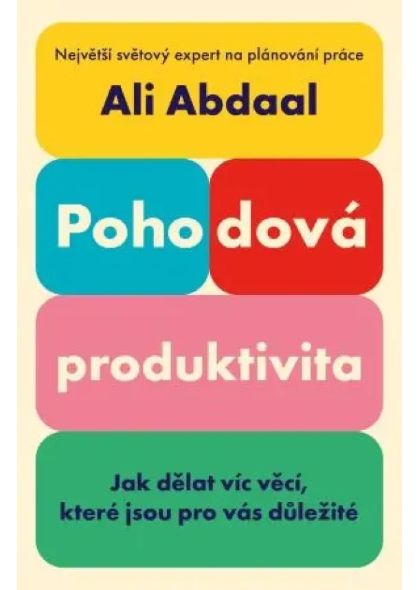 Ali Abdaal - Pohodová produktivita