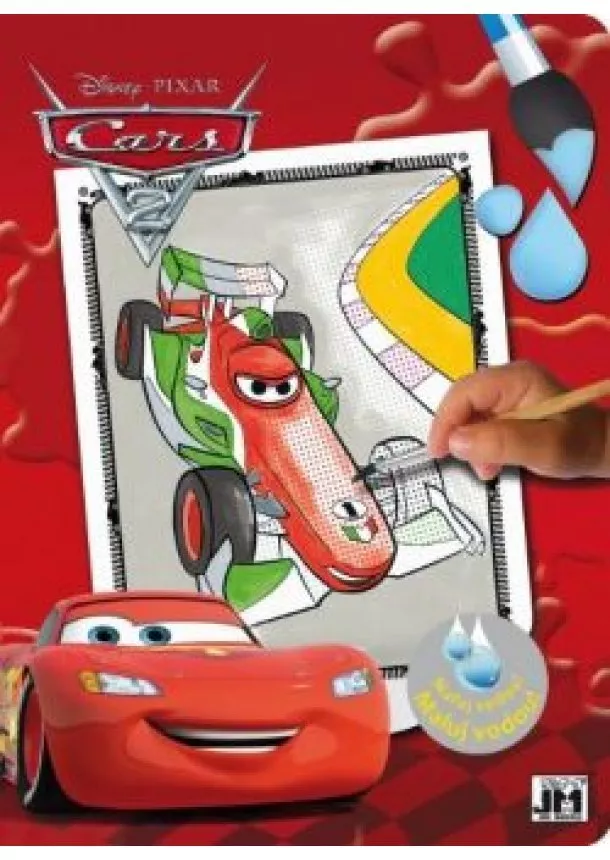 autor neuvedený - Vodová omalovánka Cars 2 