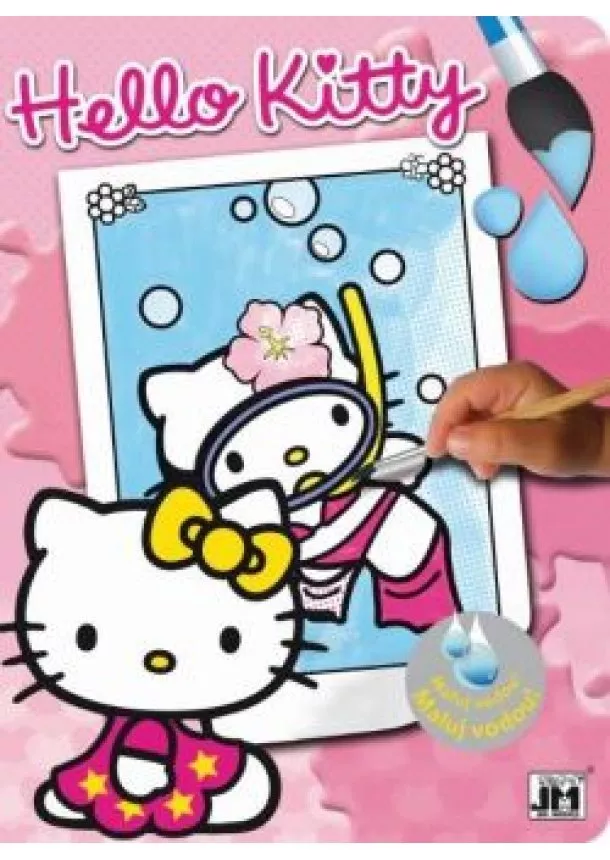 autor neuvedený - Vodová omalovánka Hello Kitty 1 