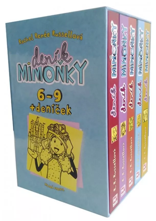 Rachel Renée Russell - Deník mimoňky - BOX 6–9 + deníček