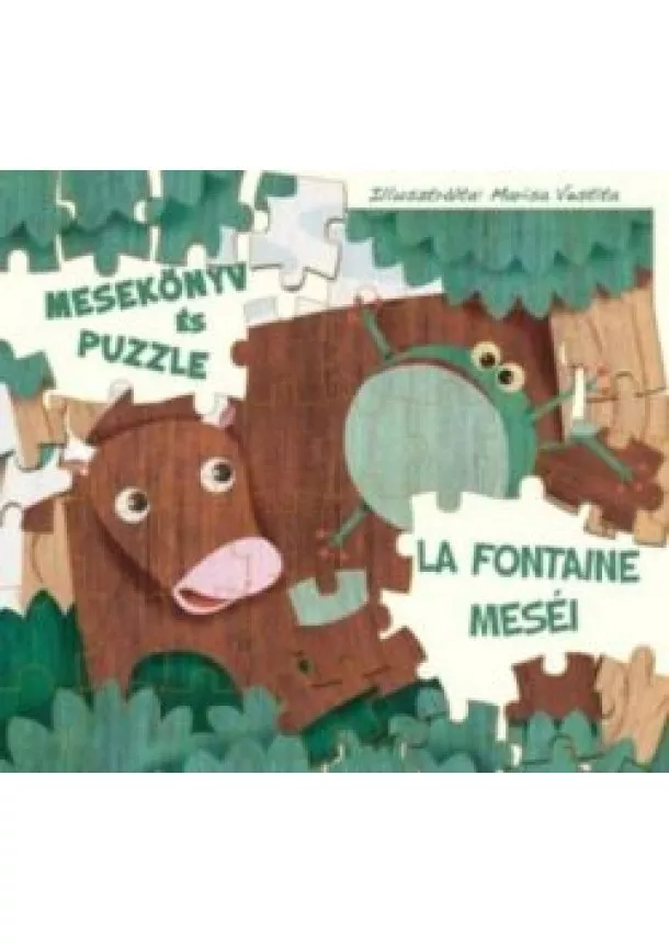 Mesekönyv - La Fontaine meséi - Mesekönyv és puzzle