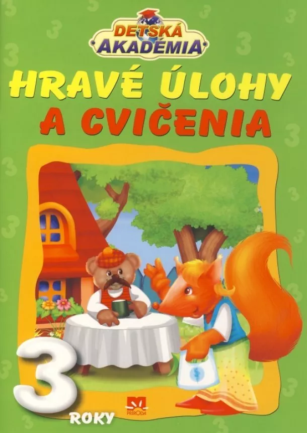 Kolektív - Hravé úlohy a cvičenia pre deti vo veku 3 roky