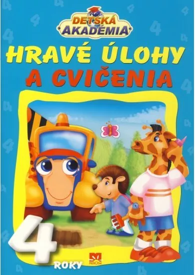 Hravé úlohy a cvičenia pre deti vo veku 4 roky