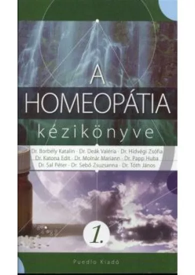 A HOMEOPÁTIA KÉZIKÖNYVE 1.