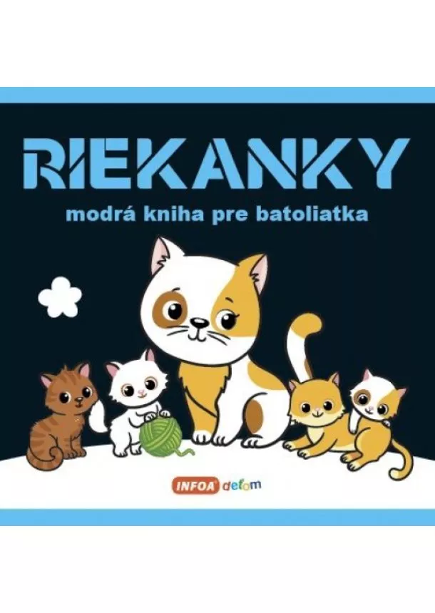 kol. - Riekanky - modrá kniha pre batoliatka