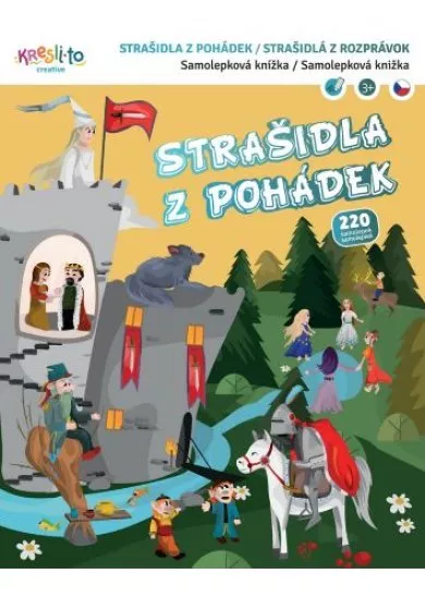 Strašidla z pohádek - Samolepková knížka