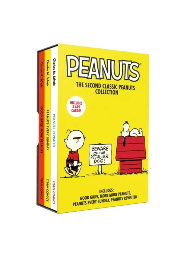 Charles Schulz - Peanuts Boxed Set (Peanuts Revisited, Peanuts Every Sunday, Good Grief More Peanuts)