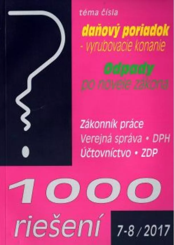 1000 riešení 7-8/2017