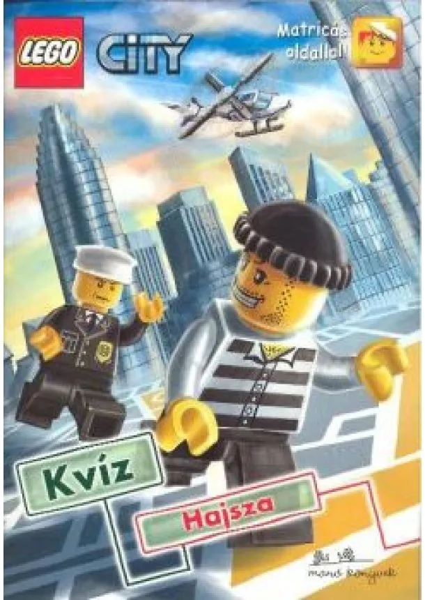 Színes Kifestő - LEGO CITY - HAJSZA KVÍZ