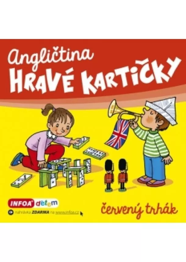 autor neuvedený - Angličtina - Hravé kartičky - červený trhák