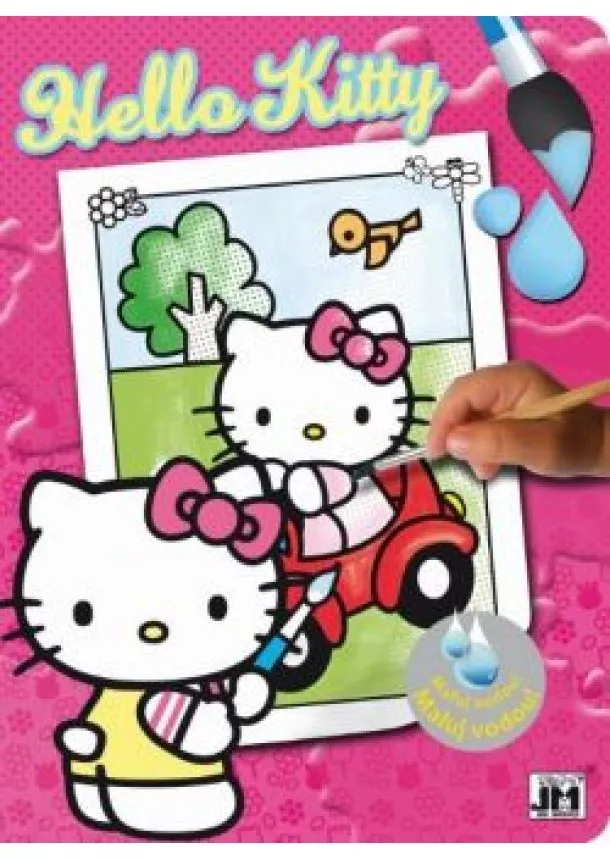 autor neuvedený - Vodová omalovánka Hello Kitty 2 